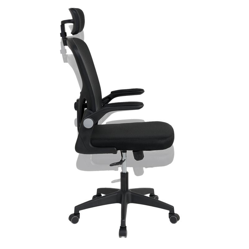 Ergonomische bureaustoel - zwart - 12