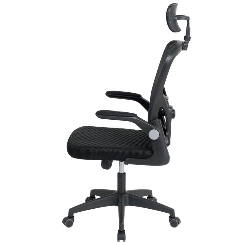 Ergonomische bureaustoel - zwart - 3