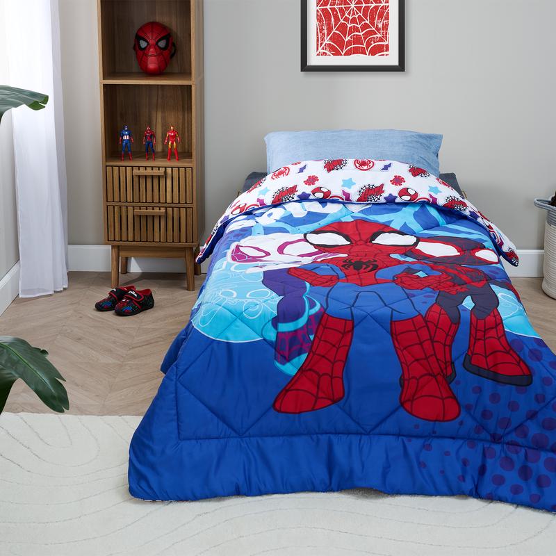 Lazy all-in-one kinderdekbed Marvel Spidey - 1