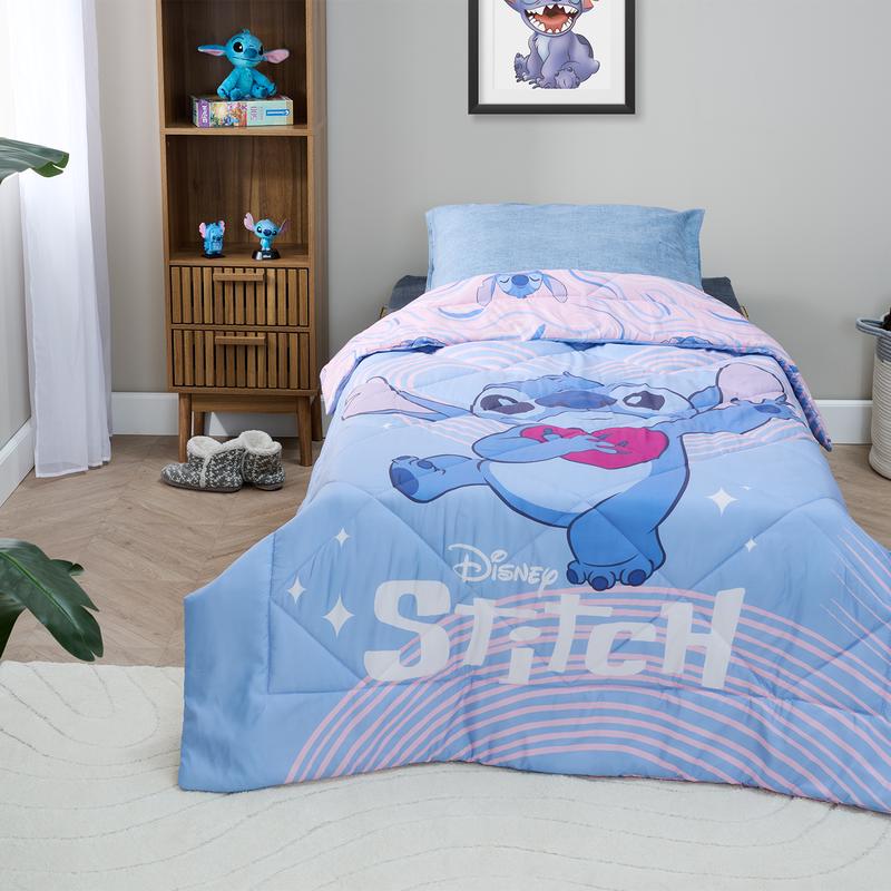 Lazy all-in-one kinderdekbed Disney Stitch - 1