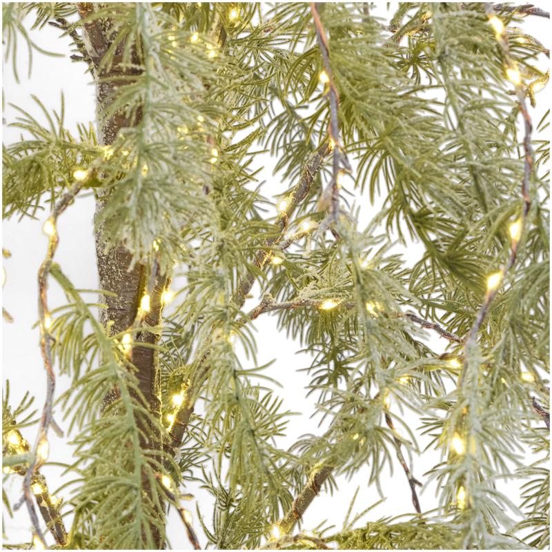 Treurwilg met kerstverlichting - voor buiten - 5